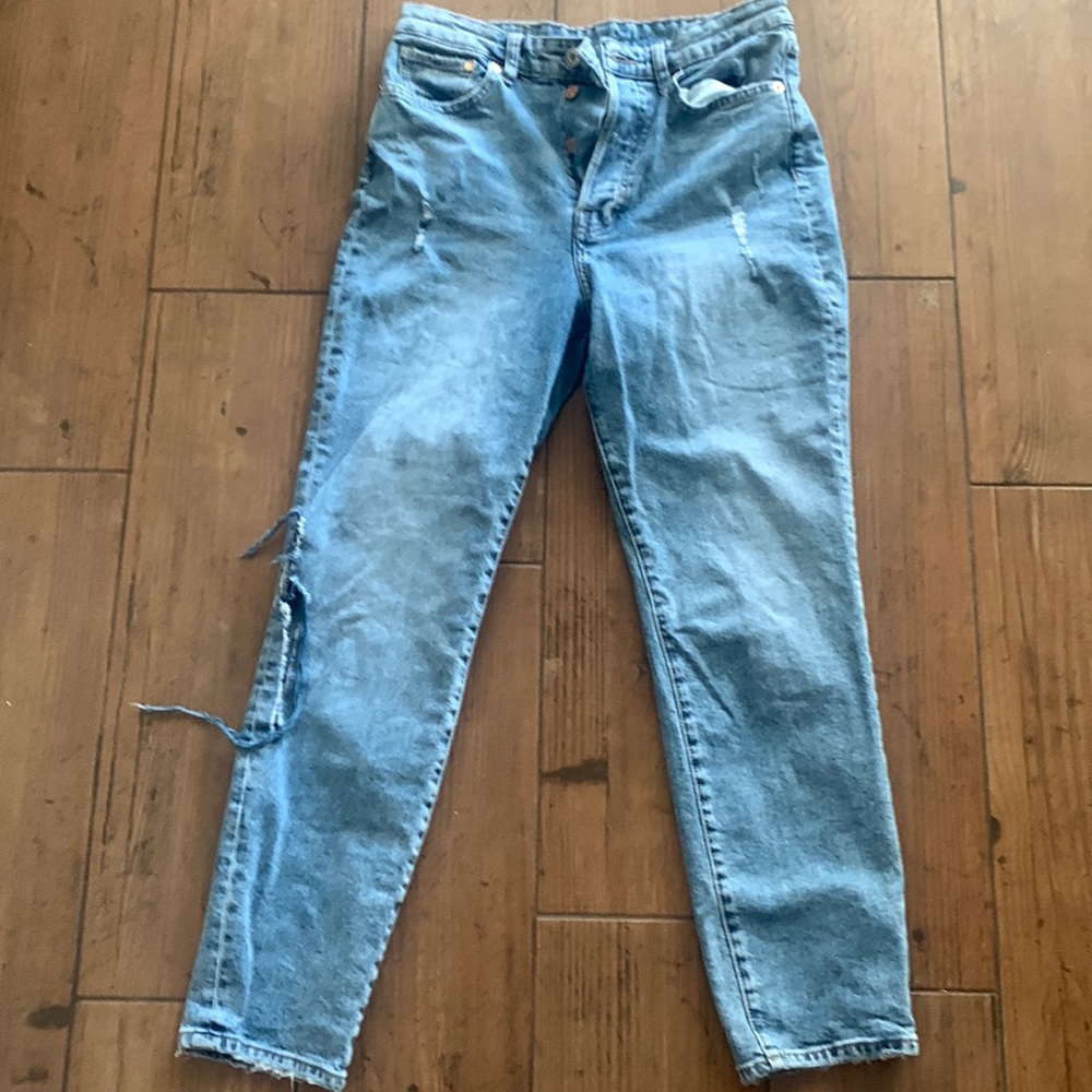 Ultra High Waist Mom Jeans
